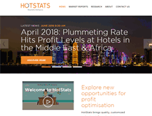 Tablet Screenshot of hotstats.com